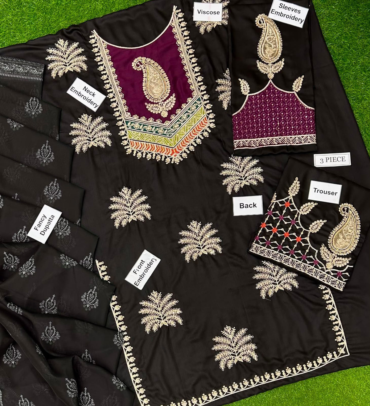 ETHNIC Silk Collection 2026 | Luxury 3PC Unstitched Embroidered Silk Suit | Digital Printed Fancy Dupatta | Premium Party Wear