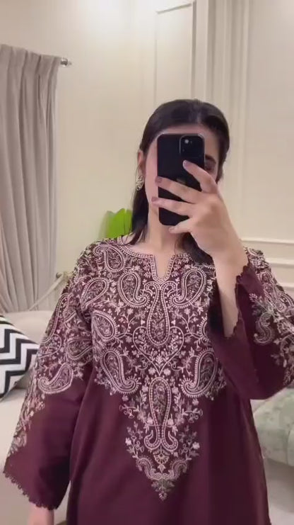 🔥 JAZMIN DHANAK 3PC | NEW ARRIVAL 2026 | HEAVY EMBROIDERED WINTER COLLECTION 🔥