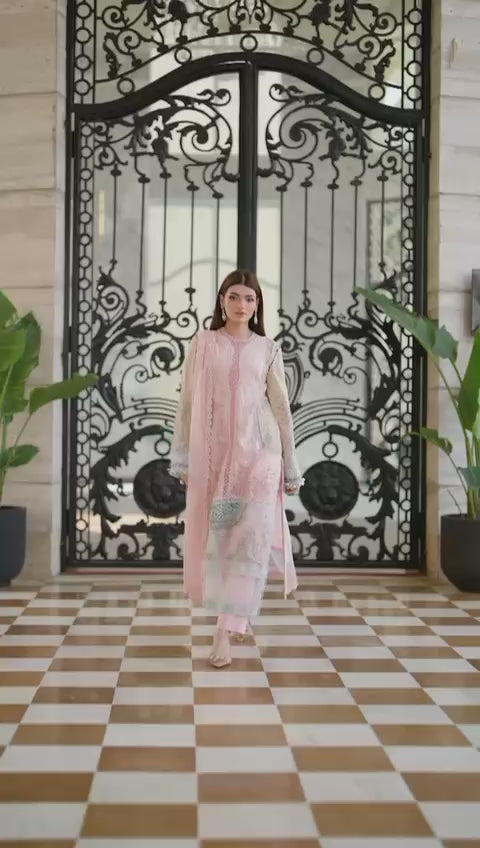 Maria B Winter Collection – 3Pc Fine Dhanak Unstitched Suit