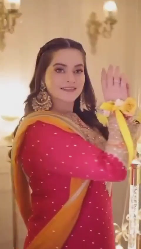 Zainab Chottani Fine Quality Chiffon Collection 2026 – 3 Piece Embroidered Suit (Rs. 6500)