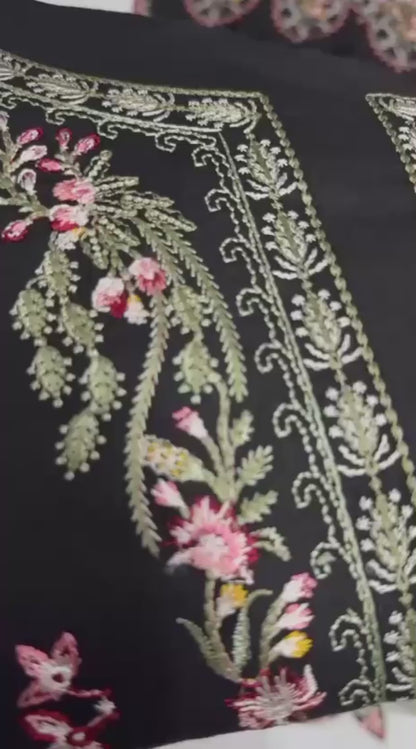 Qalamkar 6501 Premium Winter Dhanak Collection 2026–27 | Heavy Embroidered 3-Piece Suit