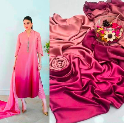 🌸 LULUSAR Premium Shamooz Silk 3PC Unstiched Suit| Digital Printed Luxury Collection 2026 🌸