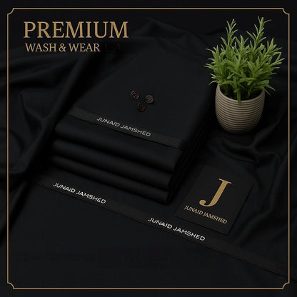J. Men's Wash & Wear Unstitched Suit 4M – Soft Fall Fabric Collection 2026