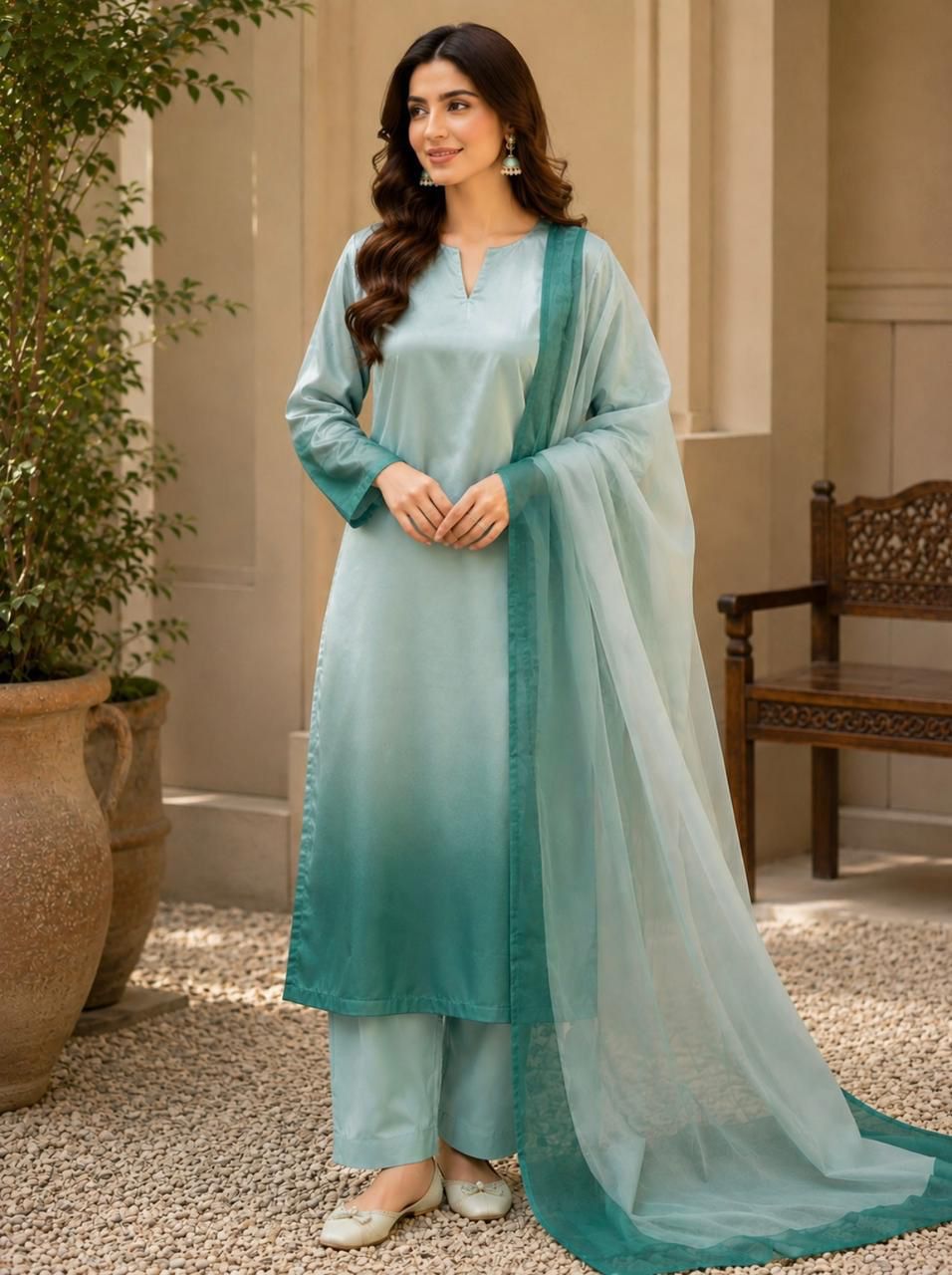 🌸 LULUSAR Premium Shamooz Silk 3PC Unstiched Suit| Digital Printed Luxury Collection 2026 🌸