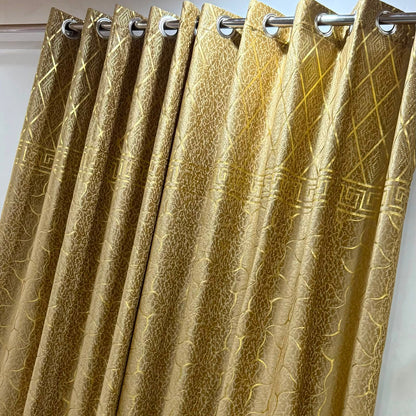 🍂 Premium Cozy Soft Velvet Curtains | 9 Ft Length | Ready To Hang | 10 Rings | Multiple Colors | Pair Rs. 5000 🍂