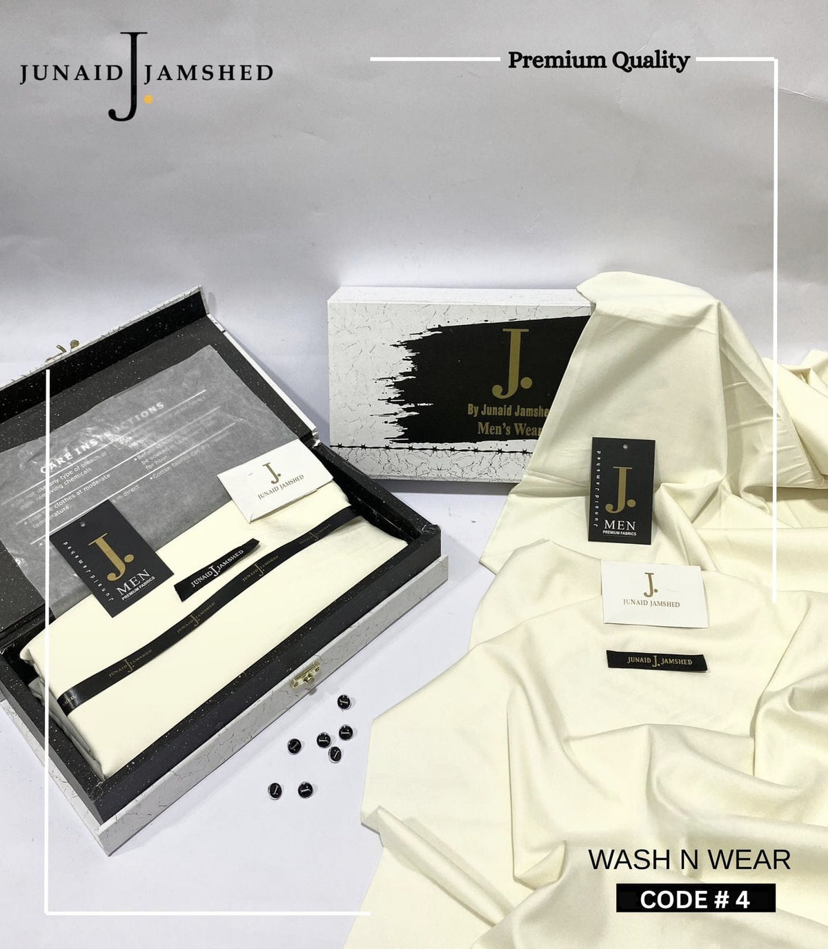 🔥 J. MEN’S Premium Wash & Wear | New Arrival 2026 Unstiched Suit 🔥
✨ Executive Class Soft Fall Fabric | 4 Meter Unstitched Collection ✨