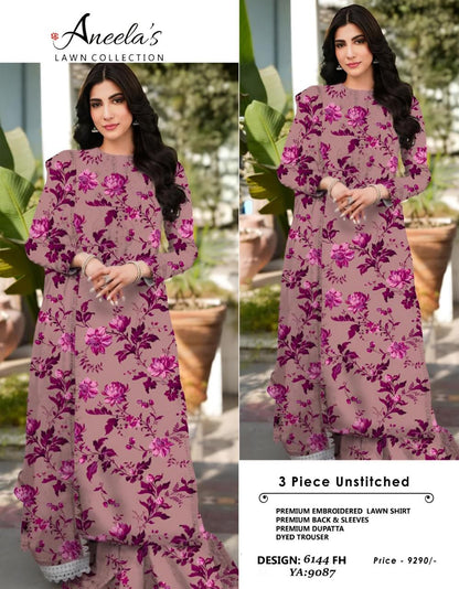 🌸 Premium Charizma Printed Lawn 3PC unstiched suit| New Arrival 2026 | Airjet Lawn Collection 🔥