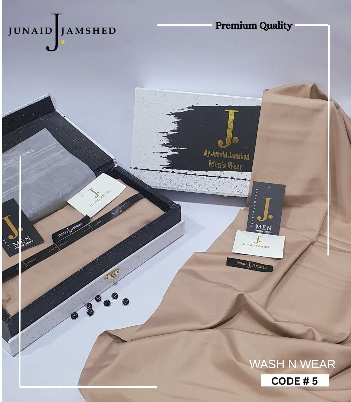 🔥 J. MEN’S Premium Wash & Wear | New Arrival 2026 Unstiched Suit 🔥
✨ Executive Class Soft Fall Fabric | 4 Meter Unstitched Collection ✨