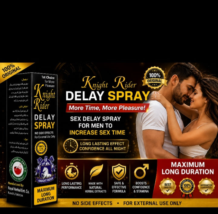 Knight Rider Spray for Men – Personal Care Spray | Easy to Use & Convenient