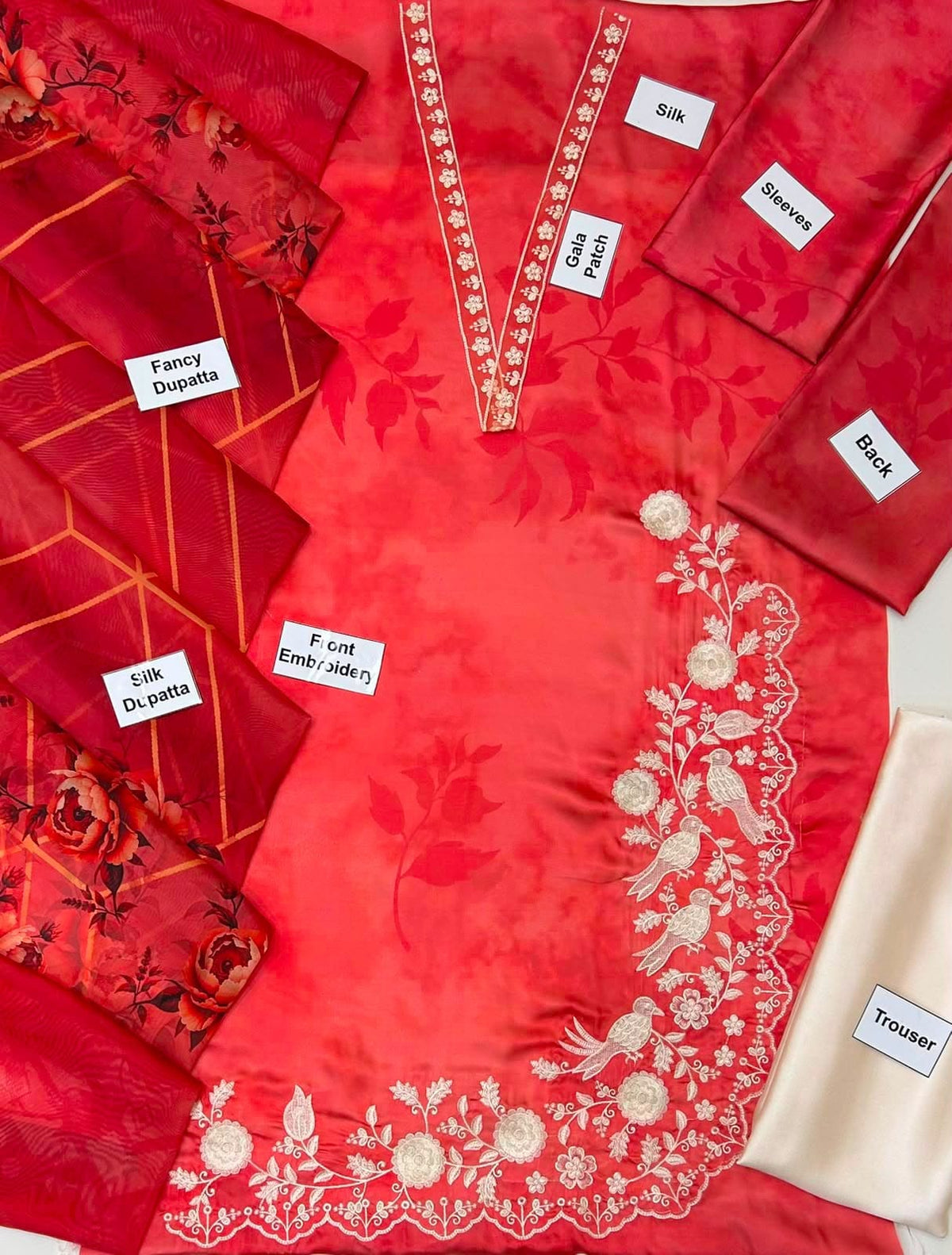 🔥 Cross Stitch Silk Volume 2026 — Premium Shamose Silk 3PC | Heavy Embroidered Collection ✨