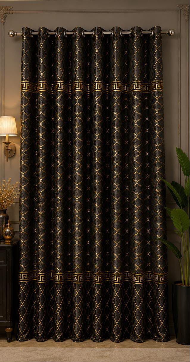 🍂 Premium Cozy Soft Velvet Curtains | 9 Ft Length | Ready To Hang | 10 Rings | Multiple Colors | Pair Rs. 5000 🍂