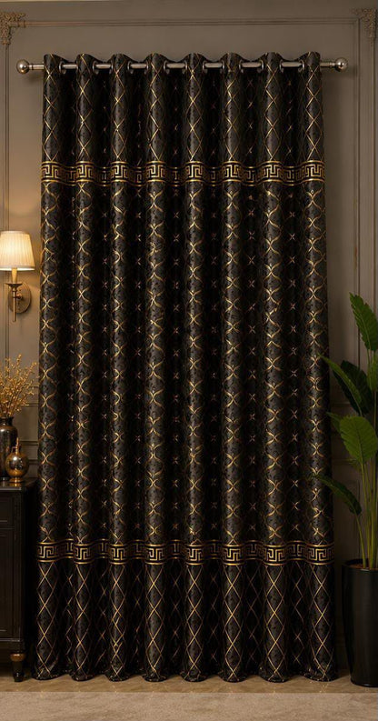 🍂 Premium Cozy Soft Velvet Curtains | 9 Ft Length | Ready To Hang | 10 Rings | Multiple Colors | Pair Rs. 5000 🍂