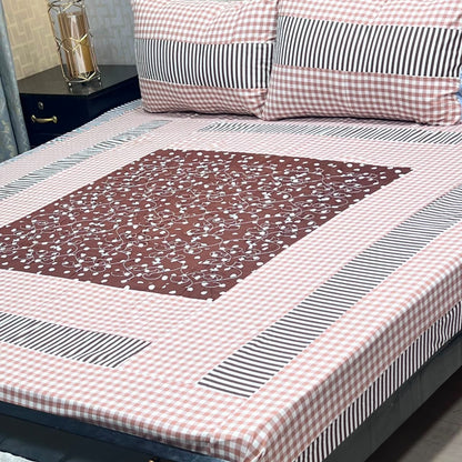 🔥 NEW ARRIVAL 2026 | PREMIUM EMBROIDERED 3PC COTTON KING SIZE BEDSHEET | LUXURY PATCH WORK COLLECTION 🔥