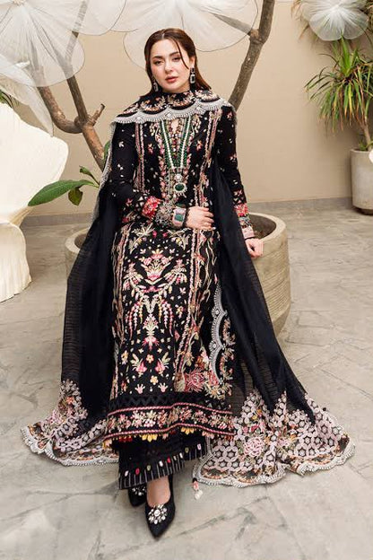 Qalamkar 6501 Premium Winter Dhanak Collection 2026–27 | Heavy Embroidered 3-Piece Suit