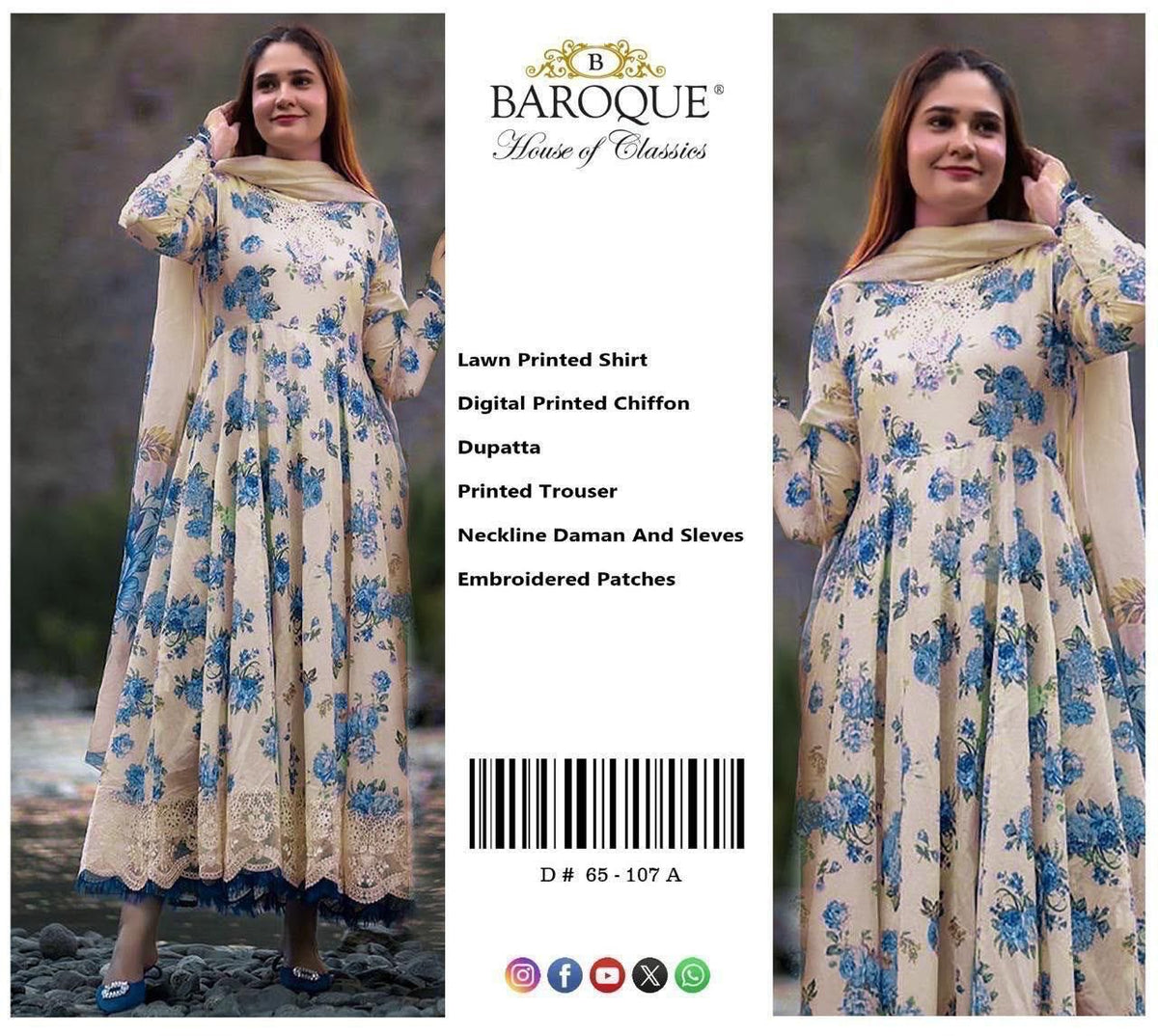🔥 MEGA STOCK CLEARANCE SALE | Luxury Embroidered 3PC Unstiched Suit ✨ | Premium Collection 2026