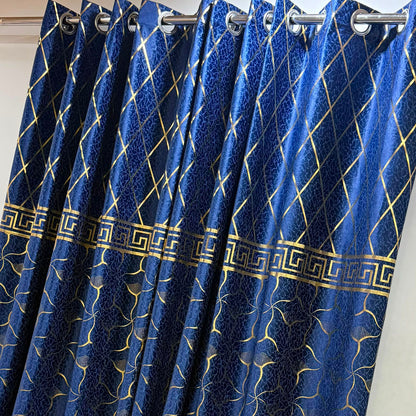 🍂 Premium Cozy Soft Velvet Curtains | 9 Ft Length | Ready To Hang | 10 Rings | Multiple Colors | Pair Rs. 5000 🍂