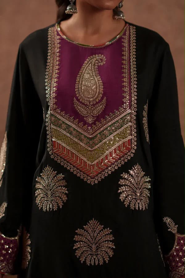 ETHNIC Silk Collection 2026 | Luxury 3PC Unstitched Embroidered Silk Suit | Digital Printed Fancy Dupatta | Premium Party Wear