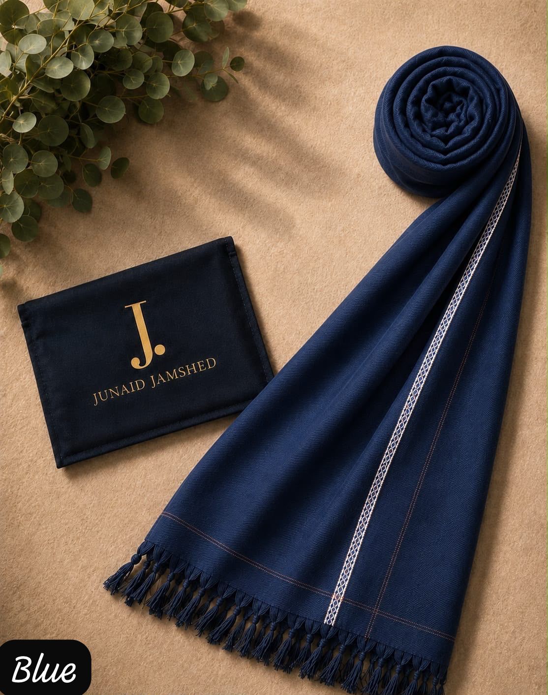 J. Men's Winter Woolen Shawl Collection 2026 – 2.5 Ghaz Soft Fine Quality Warm Fabric (12 Colors Available)