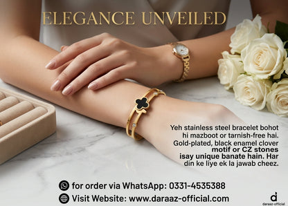 Luxury Stainless Steel Bracelet – Premium Fashion Jewelry