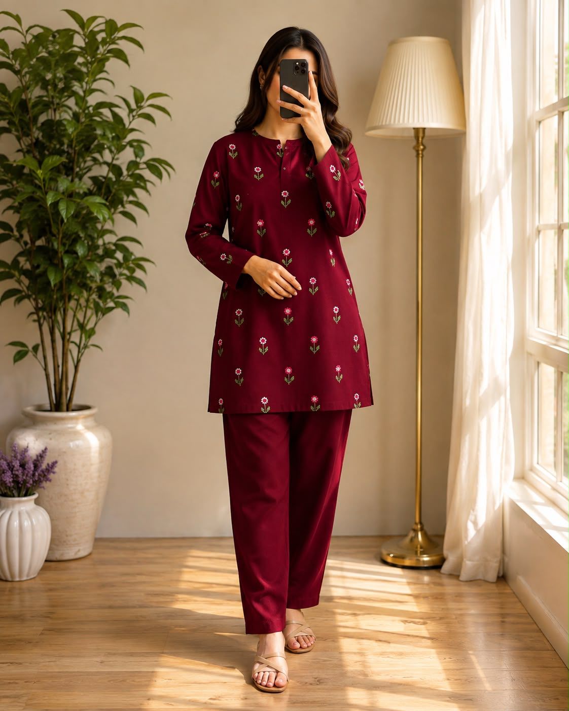 ✨ URGE PREMIUM DHANAK 2PC Unstiched Suit | WINTER COLLECTION 2026 ✨
🔥 FULLY EMBROIDERED LUXURY EDITION 🔥
💎 Premium Dhanak • Elegant Embroidery • Winter Elegance
💰 Wholesale Price: Rs. 3250/- Only
