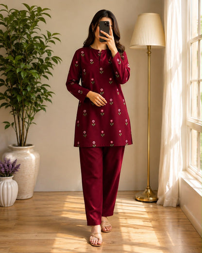 ✨ URGE PREMIUM DHANAK 2PC Unstiched Suit | WINTER COLLECTION 2026 ✨
🔥 FULLY EMBROIDERED LUXURY EDITION 🔥
💎 Premium Dhanak • Elegant Embroidery • Winter Elegance
💰 Wholesale Price: Rs. 3250/- Only