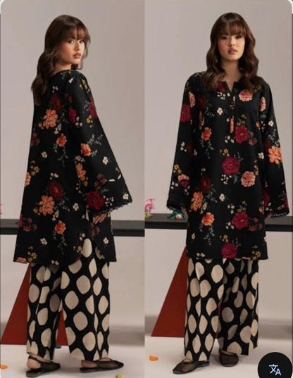✨ AFSANAH MOST DEMANDING EDITION – Premium Digital Silk 2PC unstiched suit| New Collection 2026 | Rs.3500/- ✨