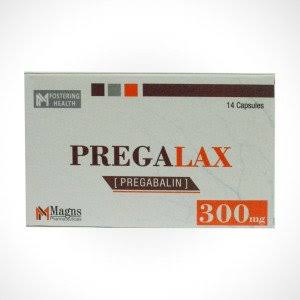 Pregalax 300mg Capsules | Pregabalin 300mg | Nerve Pain & Neuropathic Pain Relief Medicine | 14 Capsules
