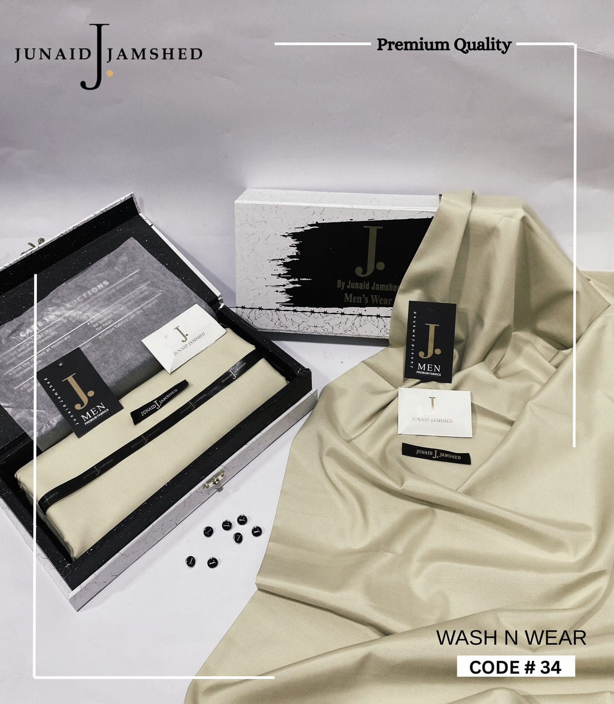 🔥 J. MEN’S Premium Wash & Wear | New Arrival 2026 Unstiched Suit 🔥
✨ Executive Class Soft Fall Fabric | 4 Meter Unstitched Collection ✨