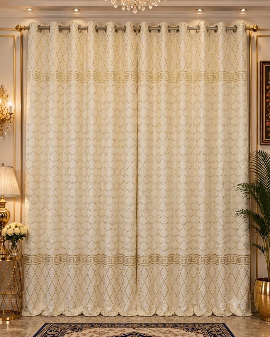 🍂 Premium Cozy Soft Velvet Curtains | 9 Ft Length | Ready To Hang | 10 Rings | Multiple Colors | Pair Rs. 5000 🍂