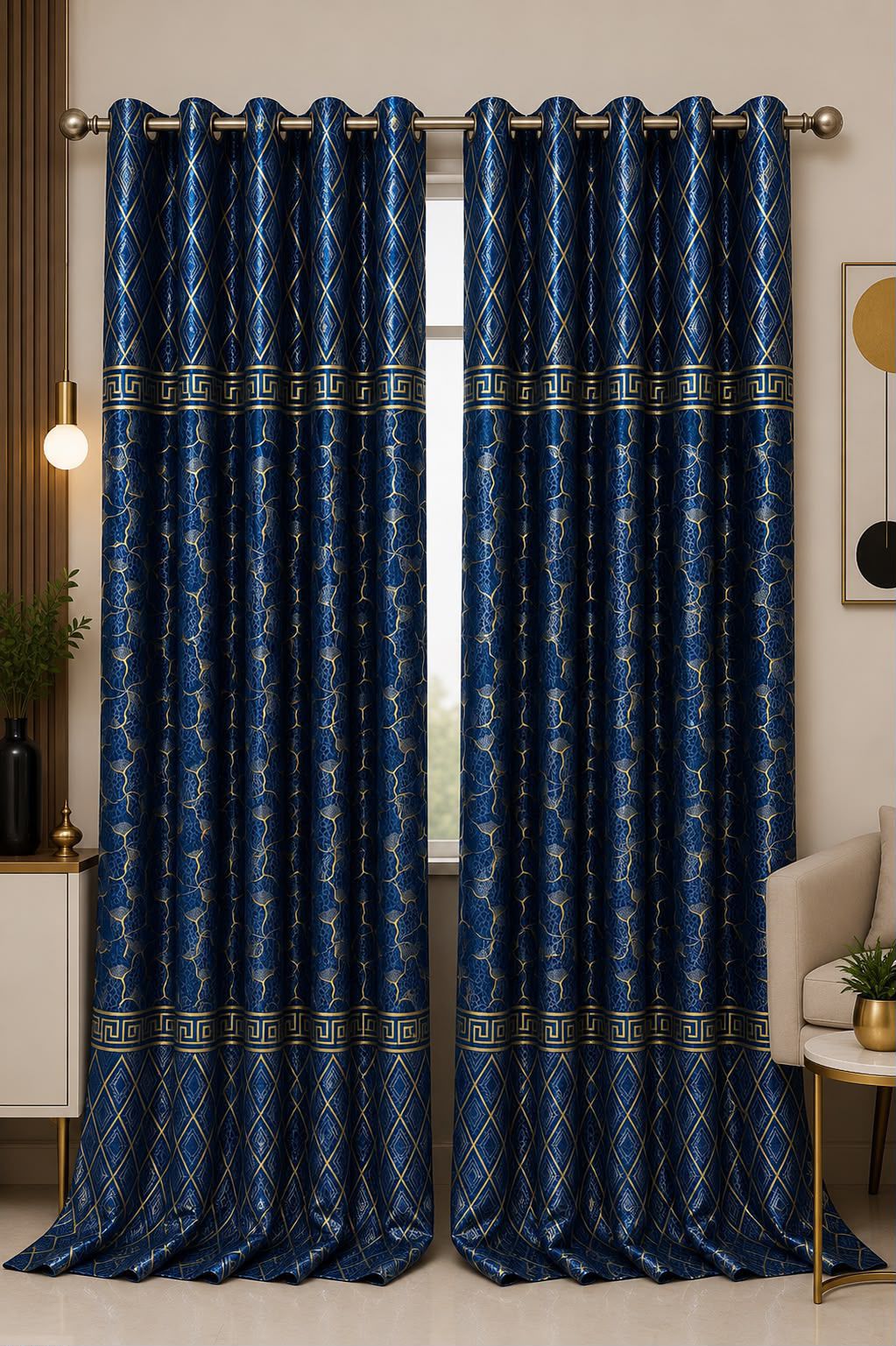 🍂 Premium Cozy Soft Velvet Curtains | 9 Ft Length | Ready To Hang | 10 Rings | Multiple Colors | Pair Rs. 5000 🍂