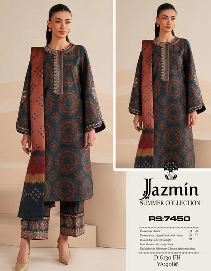 🌸 Premium Charizma Printed Lawn 3PC unstiched suit| New Arrival 2026 | Airjet Lawn Collection 🔥