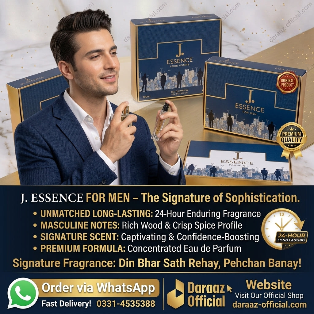 J. Premium Fragrance Collection | 20 Pcs Long Lasting | Eau De Perfume Set for Men & Women | Luxury Gift Pack