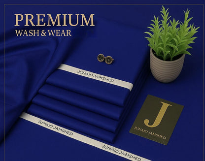 J. Men's Wash & Wear Unstitched Suit 4M – Soft Fall Fabric Collection 2026