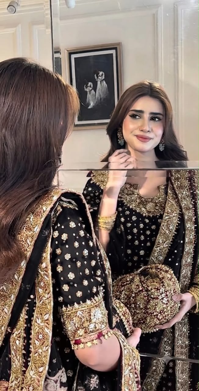 Haris Shakeel Addawork Formal Wedding Collection-Aisha Margenta*