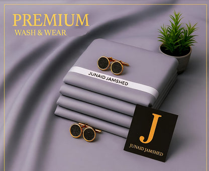 J. Men's New Arrival 2026 | Premium Wash & Wear Unstitched Suit 4 Meter | Soft Fall Fabric | Men's Shalwar Kameez Dress Material | Executive Class Packing