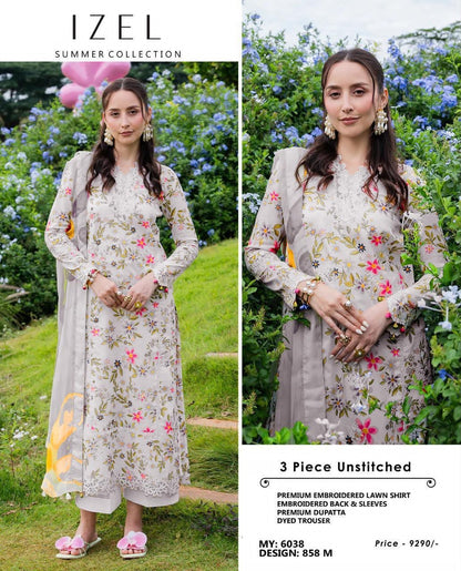 🌸 Premium Charizma Printed Lawn 3PC unstiched suit| New Arrival 2026 | Airjet Lawn Collection 🔥