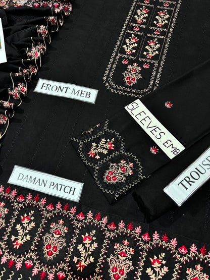 🌸 MOHAGNI PREMIUM PURE DHANAK WINTER COLLECTION 2026-27 | 3PC HEAVY EMBROIDERED SUIT | D#3014 😍✨