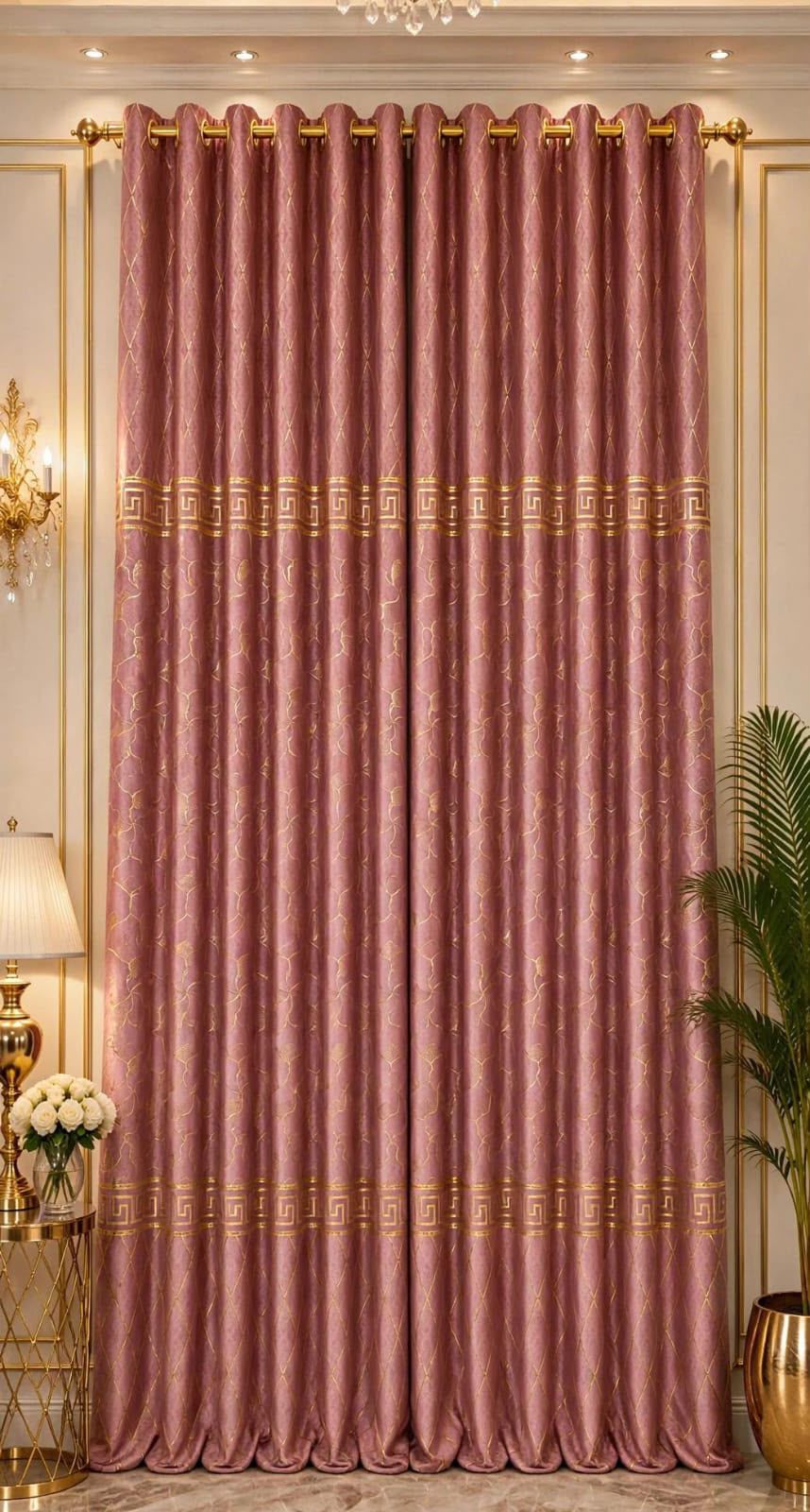 🍂 Premium Cozy Soft Velvet Curtains | 9 Ft Length | Ready To Hang | 10 Rings | Multiple Colors | Pair Rs. 5000 🍂