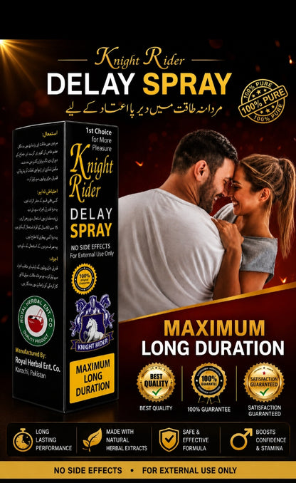 Knight Rider Spray for Men – Personal Care Spray | Easy to Use & Convenient