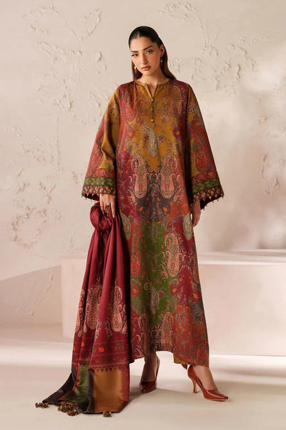 ✨ MARIA B MOST DEMANDING KAFTAAN SILK COLLECTION 2026 ✨ | Premium Digital Printed Silk 2PC Unstiched Suit