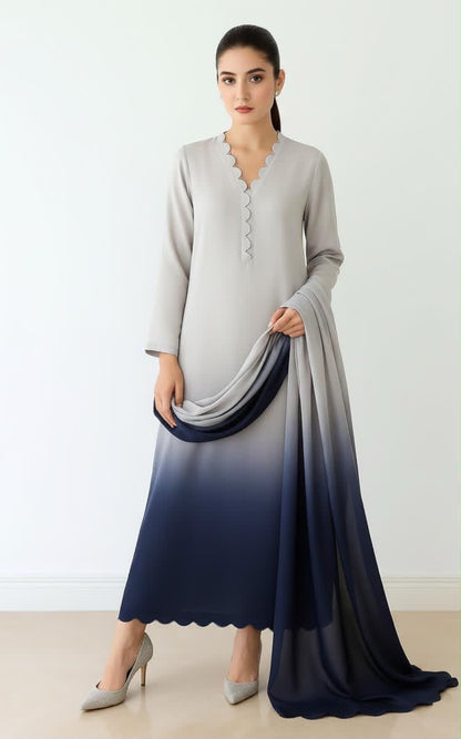 Lulusar Silk 3PC Unstitched Dress 2K26 | Premium Shamose Silk Digital Printed Collection | Printed Shirt, Dyed Trouser & Silk Dupatta
