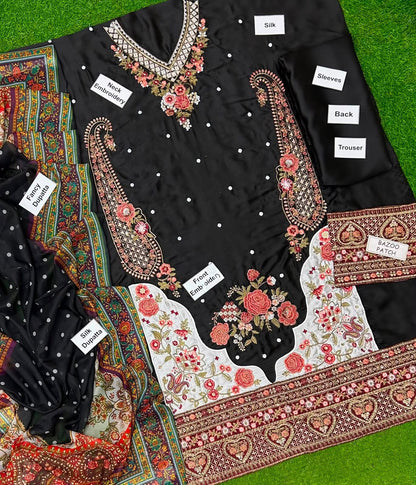 ✨ Ethnic Silk Volume – Luxury Embroidered 3PC ✨
🔥 New Arrival 2K26 🔥