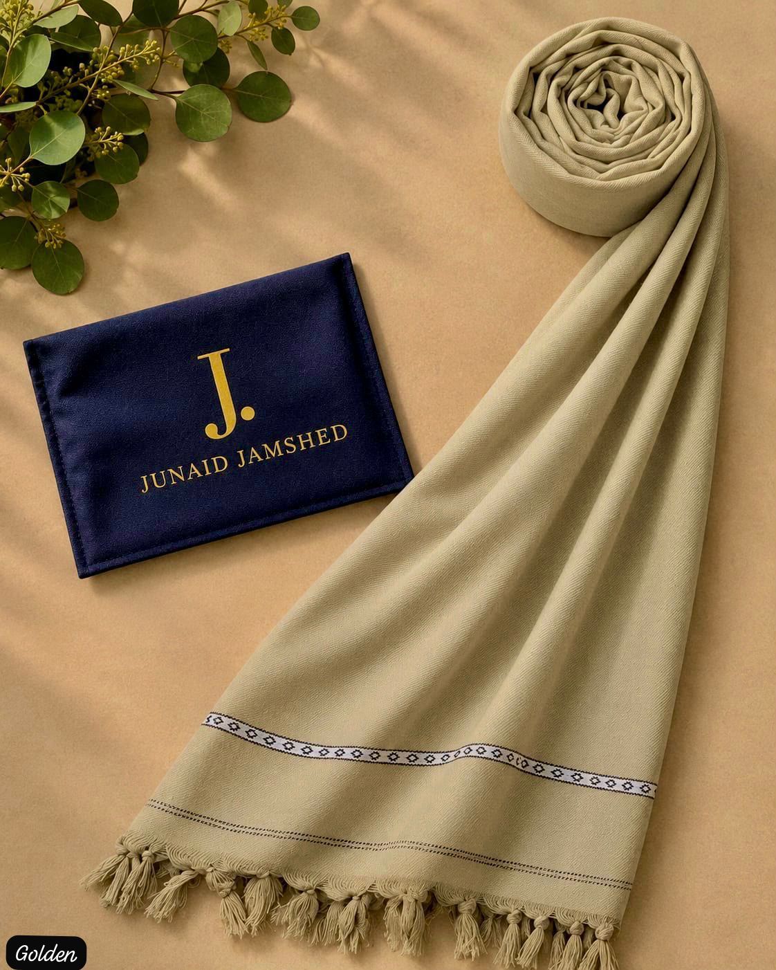 J. Men's Winter Woolen Shawl Collection 2026 – 2.5 Ghaz Soft Fine Quality Warm Fabric (12 Colors Available)