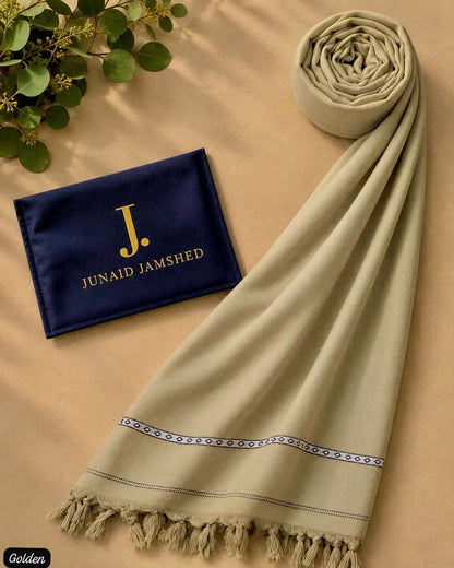 J. Men's Winter Woolen Shawl Collection 2026 – 2.5 Ghaz Soft Fine Quality Warm Fabric (12 Colors Available)