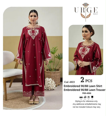 🔥 Mega Sale – Premium Lawn 2PC Unstiched Suit 🔥
✨ Heavy Embroidered Neck
✨ Beautiful Embroidered Sleeves
✨ Embroidered Trouser
💎 Premium Lawn Fabric
💰 Special Sale Price: Rs. 4000/-