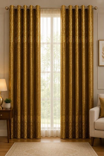 🍂 Premium Cozy Soft Velvet Curtains | 9 Ft Length | Ready To Hang | 10 Rings | Multiple Colors | Pair Rs. 5000 🍂