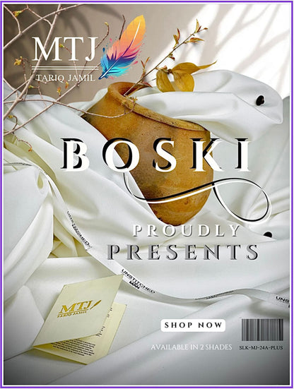 🔥 MTJ Boski Luxury Collection 2026 Unstiched Suit| Ultra Fine Premium Boski | 4 Meter Soft Fall Fabric | Matching Buttons & Premium Bag Packing | Wholesale Rs.3500/- 🔥