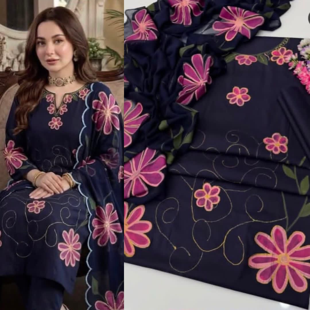 🌸 LULUSAR Premium Shamooz Silk 3PC Unstiched Suit| Digital Printed Luxury Collection 2026 🌸