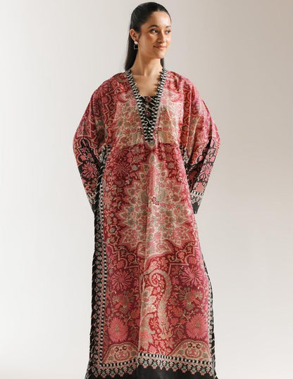 ✨ MARIA B MOST DEMANDING KAFTAAN SILK COLLECTION 2026 ✨ | Premium Digital Printed Silk 2PC Unstiched Suit