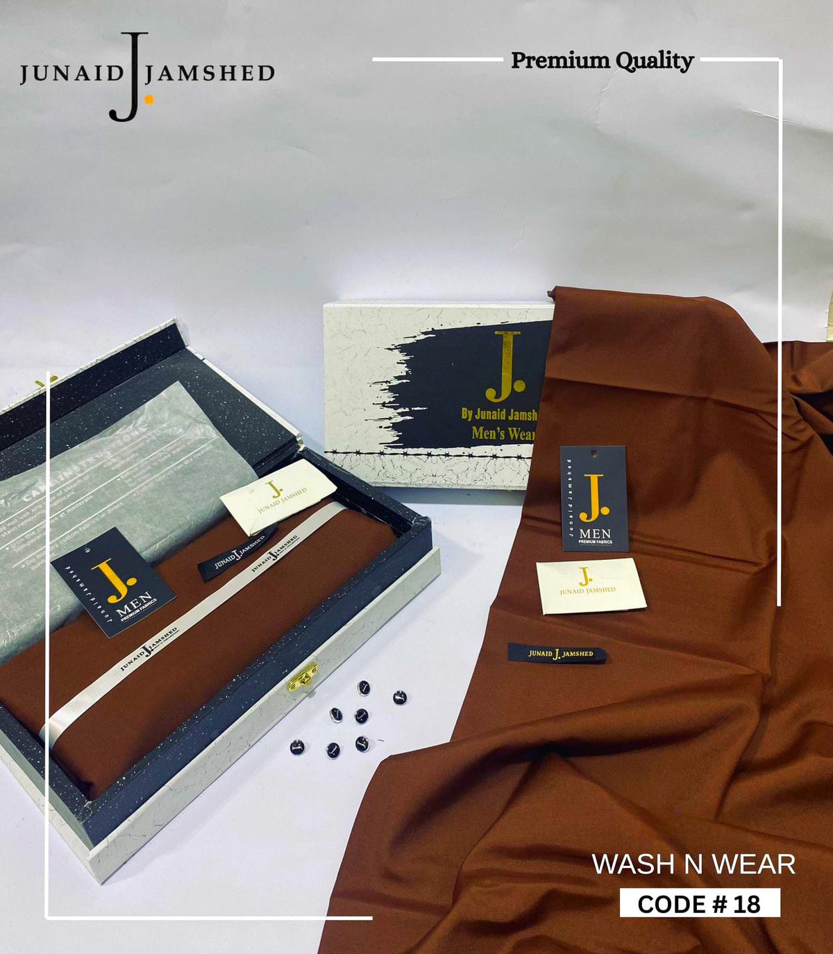 🔥 J. MEN’S Premium Wash & Wear | New Arrival 2026 Unstiched Suit 🔥
✨ Executive Class Soft Fall Fabric | 4 Meter Unstitched Collection ✨